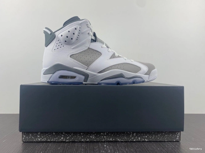 Rep TBK 6 Air CT8529-100 Jordan Cool Grey 0630
